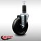 Service Caster 5'' SS Phenolic Wheel Swivel 1-1/4'' Expanding Stem Caster SCC-SSEX20S514-PHS-114 - alternate 3